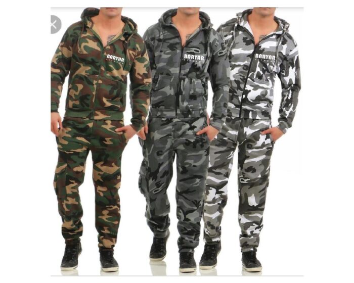 Camo Army Track Suit